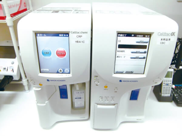 自動血球計数器/CRP測定器